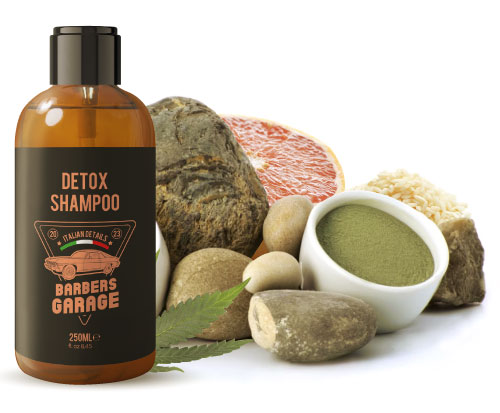 Detox Shampoo Barbers Garage